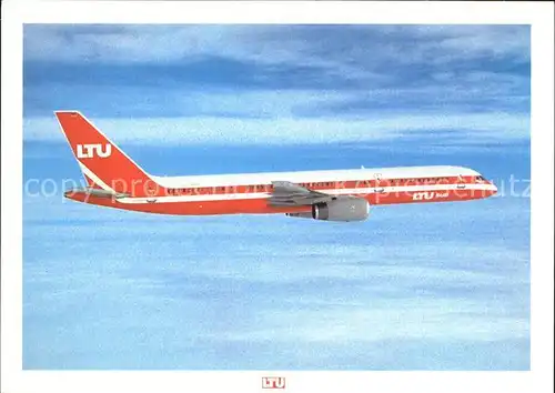 Flugzeuge Zivil LTU Sued Boeing 757 200 Kat. Airplanes Avions