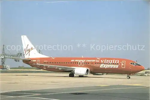 Flugzeuge Zivil Air Provence Charter B 737 400 F GMBR C N 24314 Kat. Airplanes Avions