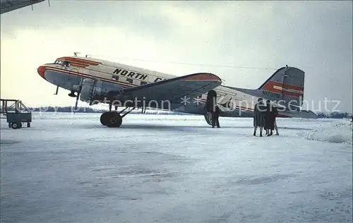 Flugzeuge Zivil North Central Airlines Douglas DC 3 N17320 MSN 1966 Kat. Airplanes Avions