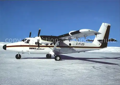 Flugzeuge Zivil Innu Mikan DHC 6 C FIZD  Kat. Airplanes Avions