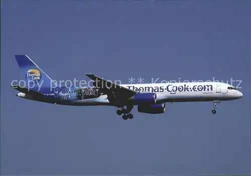 Flugzeuge Zivil Thomas.Cook.com B757 236 G TCBB c n 29945 Kat. Airplanes Avions