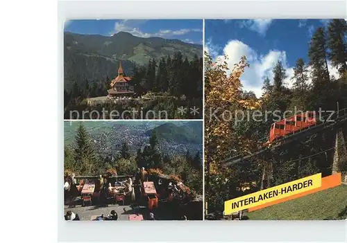 Zahnradbahn Harder Kulm  Kat. Bergbahn