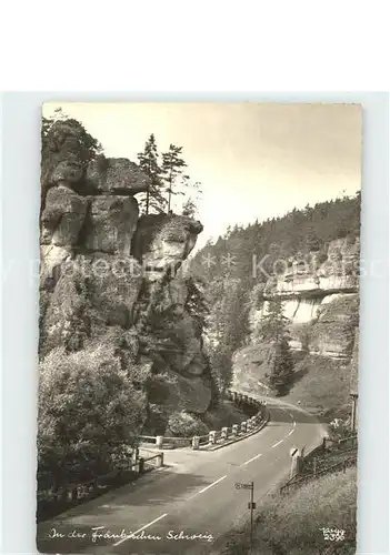 Foto Popp Nr. 2396 Fraenkische Schweiz  Kat. Fotografie