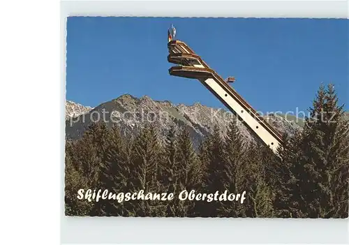 Ski Flugschanze Heini Klopfer Oberstdorf Birgsautal Kat. Sport