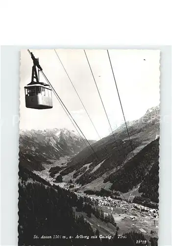 Seilbahn St. Anton Galzig Tirol Kat. Bahnen