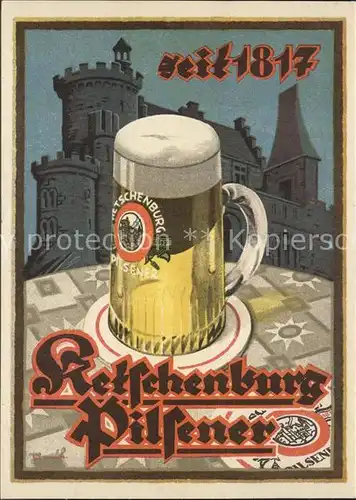 Bier Ketschenburg Pilsener  Kat. Lebensmittel