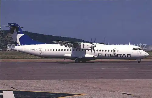 Flugzeuge Zivil Flitestar ATR 72 c n 207 ZS NDJ  Kat. Airplanes Avions