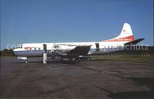 Flugzeuge Zivil Lockheed L 188A Electra N5012K c n 1107 National Airlines  Kat. Airplanes Avions