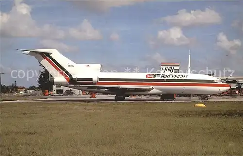 Flugzeuge Zivil CF Air Freight Boeing 727 44 N188CL c n 18893  Kat. Airplanes Avions