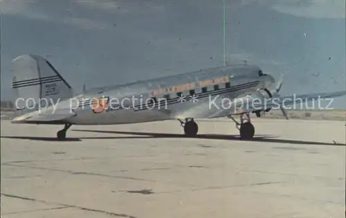 Flugzeuge Zivil Challenger Airlines DC 3  Kat. Airplanes Avions