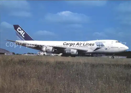 Flugzeuge Zivil Cargo Air Lines Boeing 747 271C 4X ICM c n 21965 438 Kat. Airplanes Avions