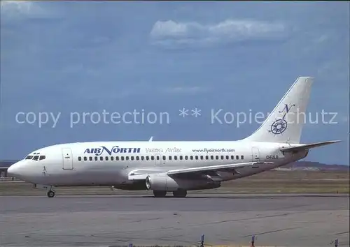 Flugzeuge Zivil Air North Boeing 737 200  Kat. Airplanes Avions