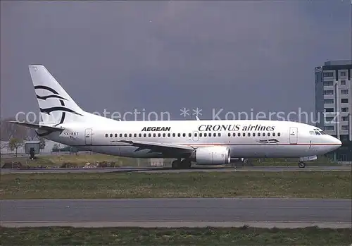 Flugzeuge Zivil Aegean Cronus Airlines Boeing 737 33A SX BBT  Kat. Airplanes Avions