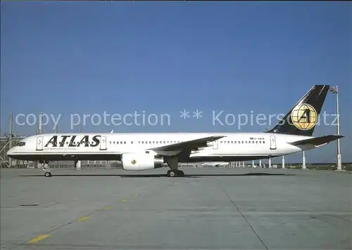 Flugzeuge Zivil Atlas International Boeing 757 D AMUK  Kat. Airplanes Avions