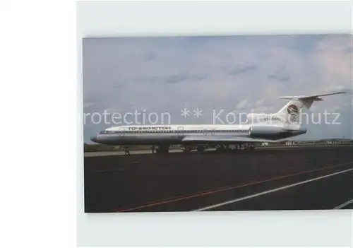 Flugzeuge Zivil Tajikistan TU 154M EY 85692 c n 865 Kat. Airplanes Avions