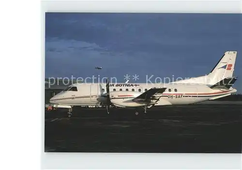 Flugzeuge Zivil Air Botnia Saab 340A OH SAF c n 143 Kat. Airplanes Avions