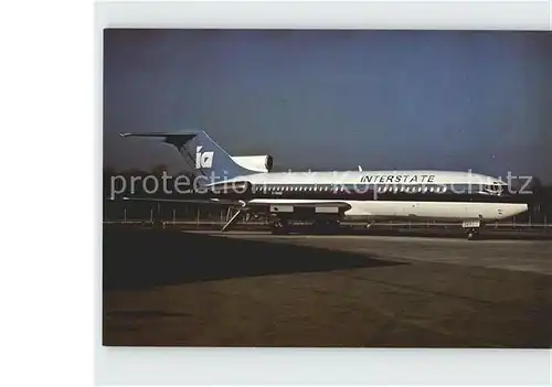 Flugzeuge Zivil Interstate Airlines Boeing 727 22C C GAGZ c n 19195 Kat. Airplanes Avions