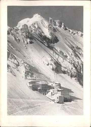 Zugspitzbahn Schneefernerhaus mit Gipfelbahn Kat. Eisenbahn