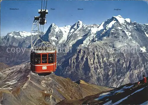 Seilbahn Schilthorn  Kat. Bahnen