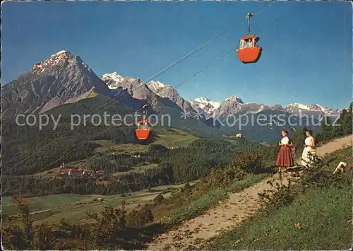 Seilbahn Scuol Motta Naluns  Kat. Bahnen