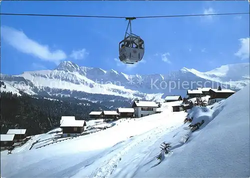 Seilbahn Stockhuette Rinderbuehl Emmetten Kat. Bahnen