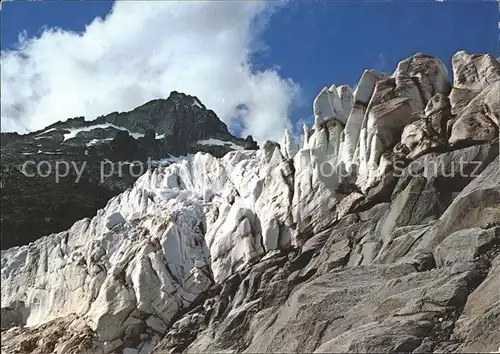 Gletscher Rhonegletscher Naegelisgraetli Gerstenhorn Kat. Berge