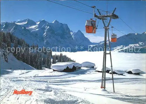 Seilbahn Hasliberg Magisalp Wetterhorngruppe Kat. Bahnen