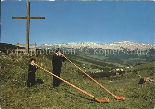 Alphorn Alphornblaeser Soerenberg  Kat. Musik