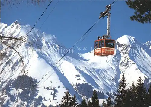 Seilbahn Elsigbach Elsigenalp Kat. Bahnen