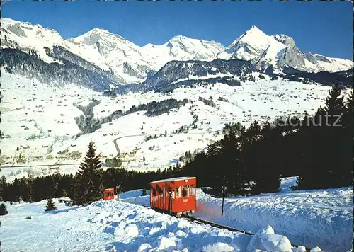 Zahnradbahn Obertoggenburg Stoss Saentis Schafberg Kat. Bergbahn