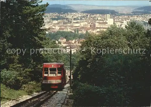 Zahnradbahn Biel Bielle Funiculaire de Macolin Kat. Bergbahn