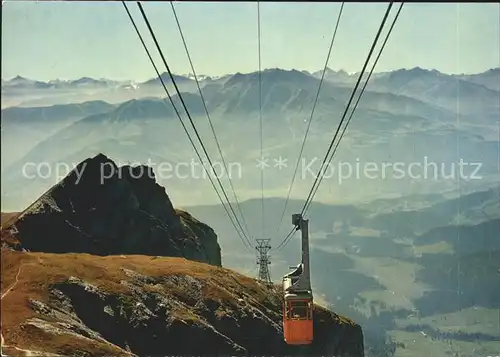 Seilbahn Cassonsgrat Flims Kat. Bahnen