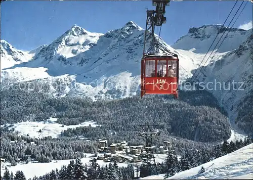 Seilbahn Weisshorn Arosa  Kat. Bahnen