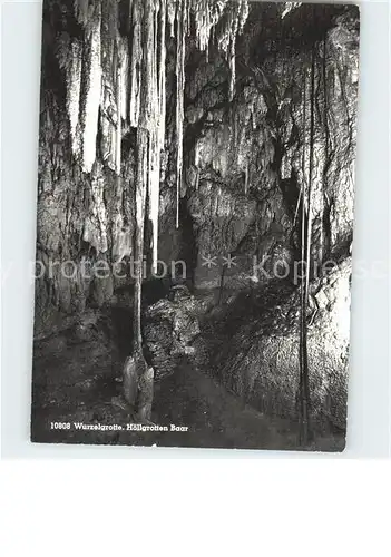 Hoehlen Caves Grottes Hoellgrotten Baar Wurzelgrotte  Kat. Berge