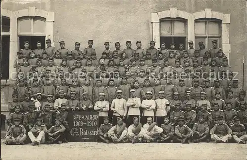 Frankreich WK1 2 escadron  regiment chasseurs a cheval 14 gruppenfoto / Militaria WK1 /