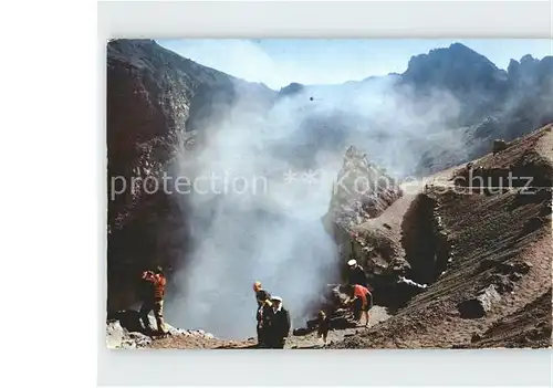 Vulkane Geysire Vulcans Geysers Napoli Vesuvio Fumarola Kat. Natur