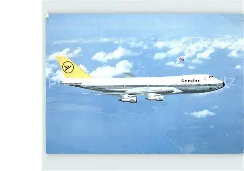 Flugzeuge Zivil Condor Jumbo Jet Boeing 747  Kat. Airplanes Avions