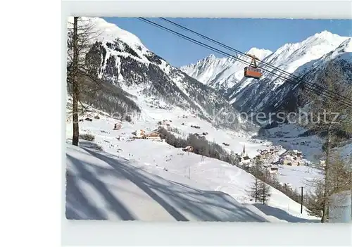 Seilbahn Gaislachkogl Soelden Innerwald  Kat. Bahnen