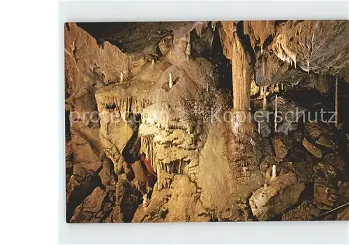 Hoehlen Caves Grottes Attendorn Tropfsteinhoehle Jonische Saeule Kat. Berge