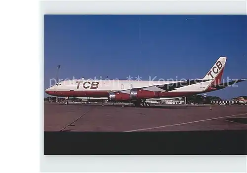 Flugzeuge Zivil TCB Douglas DC8 54F 45668 PP TAR Dyanna  Kat. Airplanes Avions