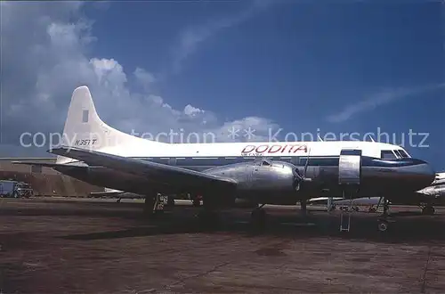 Flugzeuge zivil Convair CV 240 (T29B) Dodita C357T Kat. Airplanes Avions