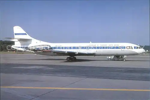 Flugzeuge zivil C.T.A. Caravelle 10 B 3 OH LSG Kat. Airplanes Avions