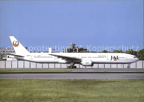 Flugzeuge zivil Japan Airlines B 777 346  Kat. Airplanes Avions