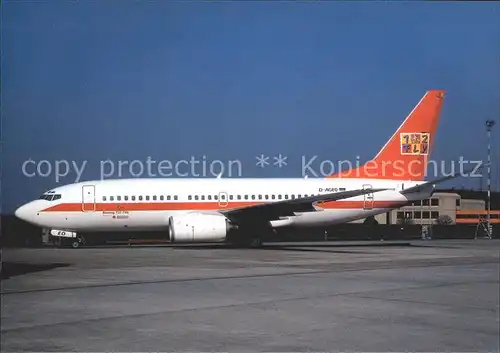 Flugzeuge zivil 1 2 FLY Boeing B 737 700 D AGEO Kat. Airplanes Avions