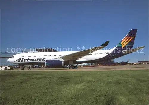 Flugzeuge Zivil Airtours Airbus Industrie A330 243 G MLJL cn 254 Kat. Airplanes Avions