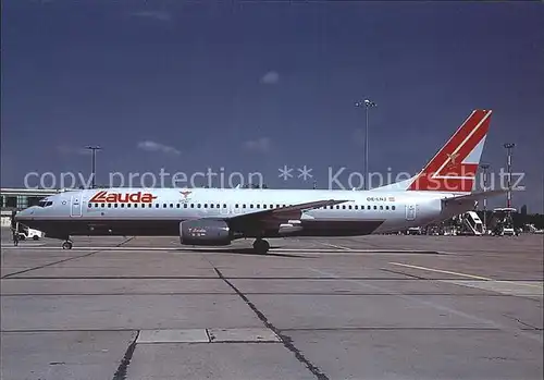 Flugzeuge Zivil Lauda Air Boeing 737 8Z9 OE LNJ 28177 69 Kat. Airplanes Avions