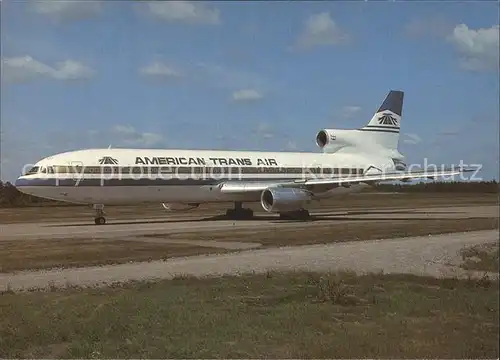 Flugzeuge Zivil American Trans Air Lockheed L 1011 1 N709DA  Kat. Airplanes Avions