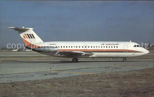 Flugzeuge Zivil Air Wisconsin BAC 1 11 201 AC  Kat. Airplanes Avions