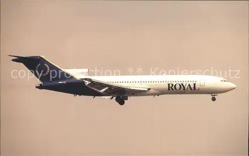 Flugzeuge Zivil Royal B 727  Kat. Airplanes Avions