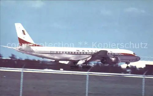 Flugzeuge Zivil National Airlines Douglas DC 8 Kat. Airplanes Avions